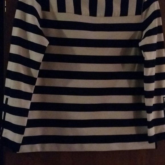 Tory Burch Striped Top-Small - Picture 4 of 5